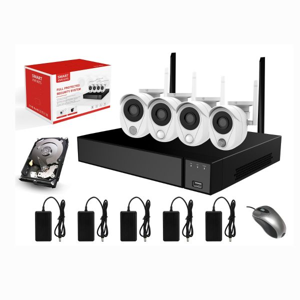 CS-EP2W CS-EG2W CS-ES2W Cameras & 4CH 1080P WiFi Network Recorder ...