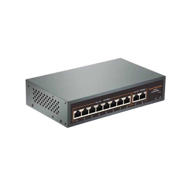 Hurricane PoE Switch 8CH HS-HT82GA - Image 2