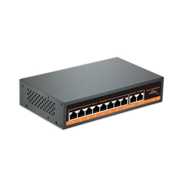 Hurricane PoE Switch 8CH HT812 - Image 3