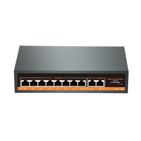 Hurricane PoE Switch 8CH HT812