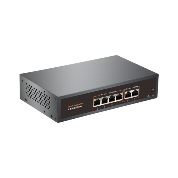 Hurricane PoE Switch 4CH AC100V~240V - Image 2