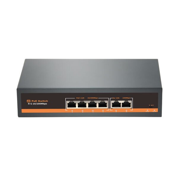 Hurricane PoE Switch Voltage 4KV LS-HT412