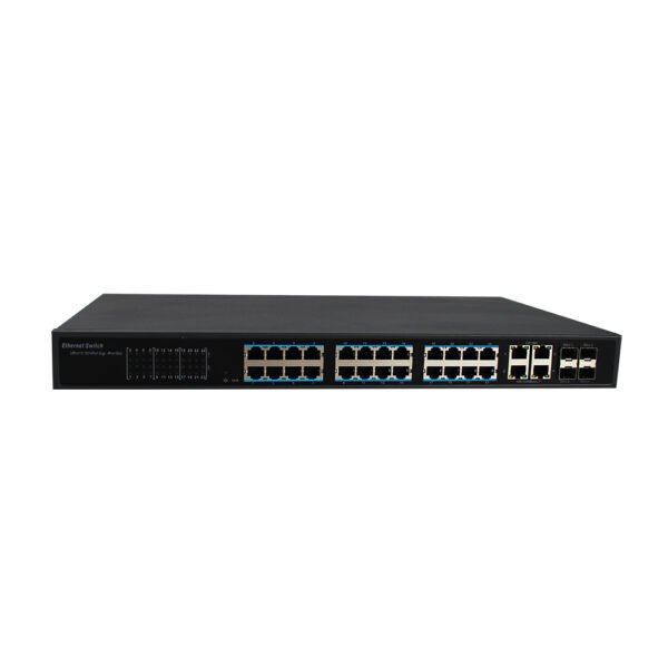 Hurricane PoE Switch 24-PORT 10/100M 4-PORT 10/100/1000M WAN