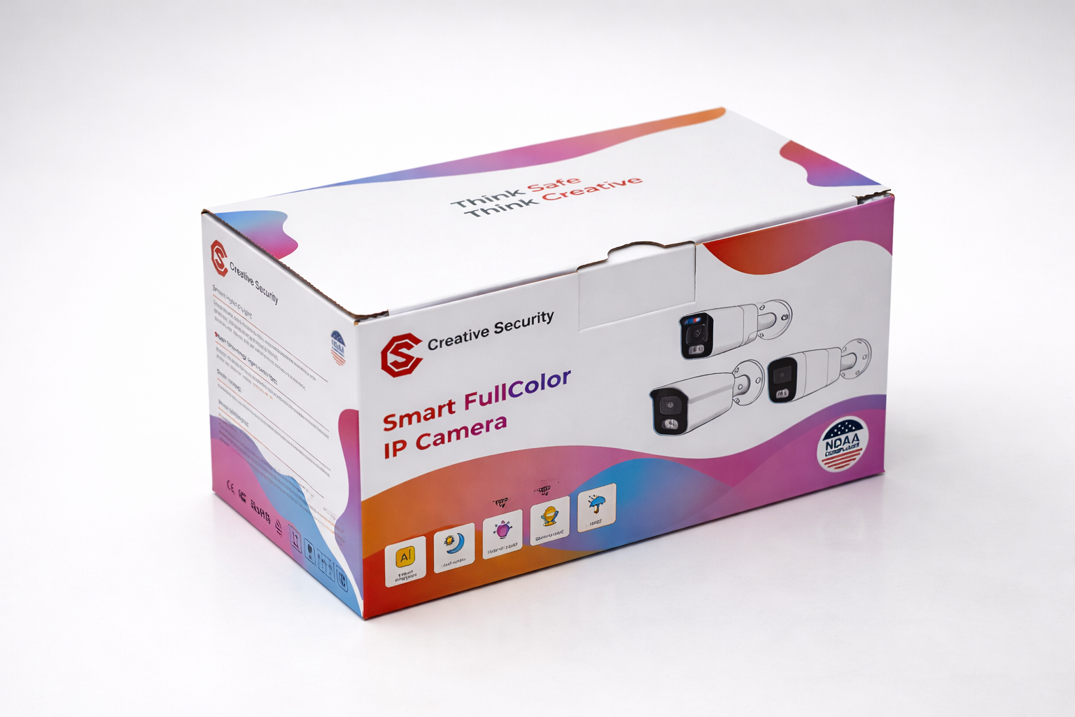 IP Bullet Camera 8MP AI ISP Ultra Star light Mic IBTM28P-40US - Image 6