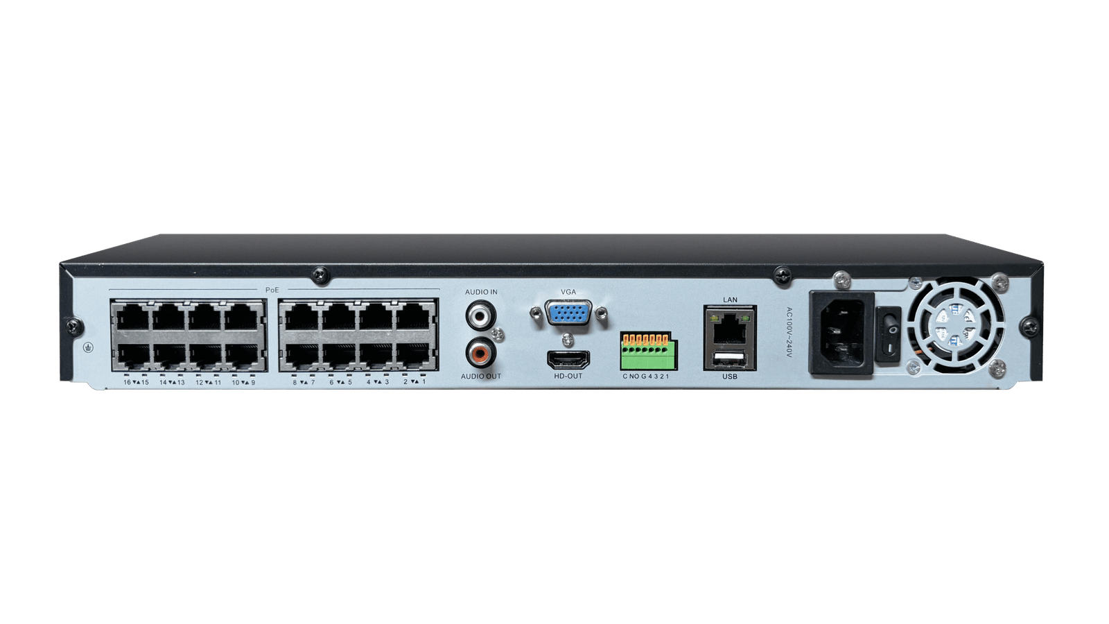 CS AI NVR 32CH 16MP 16POE 2HDD NVRK232HP16 - Image 7